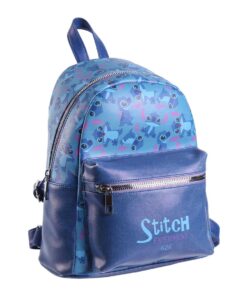 BACKPACK CASUAL FASHION FAUX-LEATHER STITCH