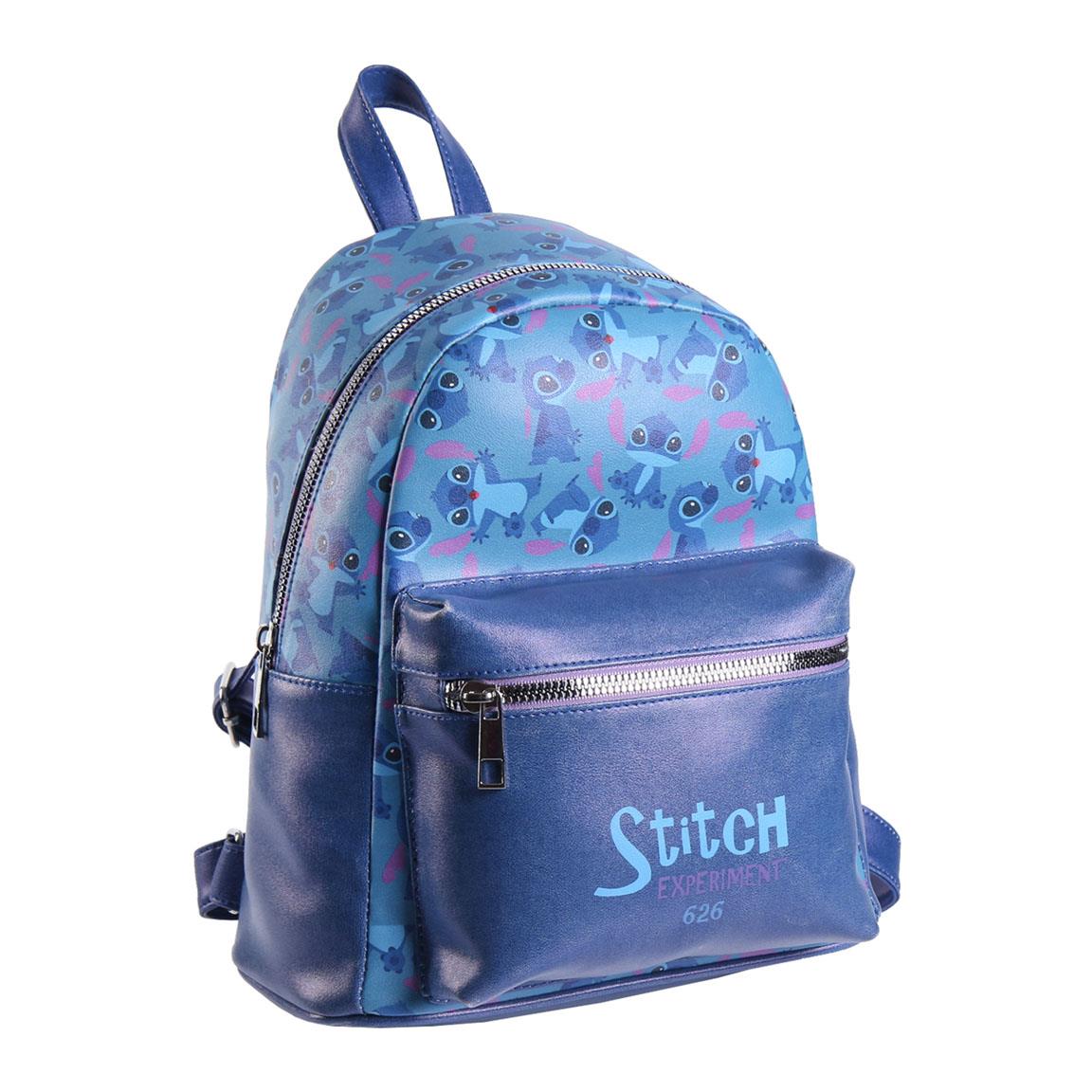 BACKPACK CASUAL FASHION FAUX-LEATHER STITCH