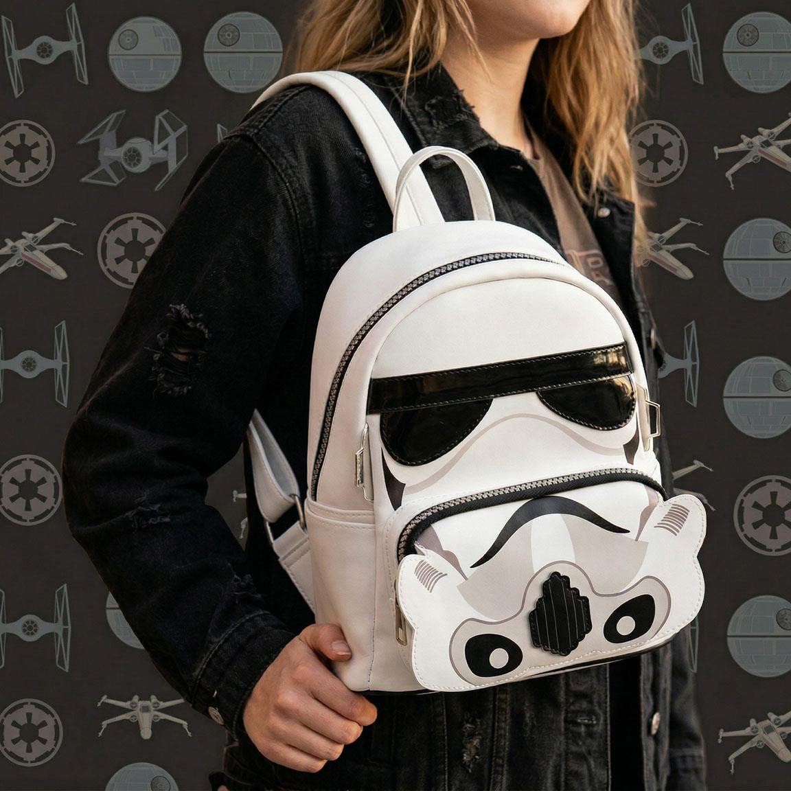 BACKPACK CASUAL FASHION FAUX-LEATHER STAR WARS DARTH VADER - Image 5