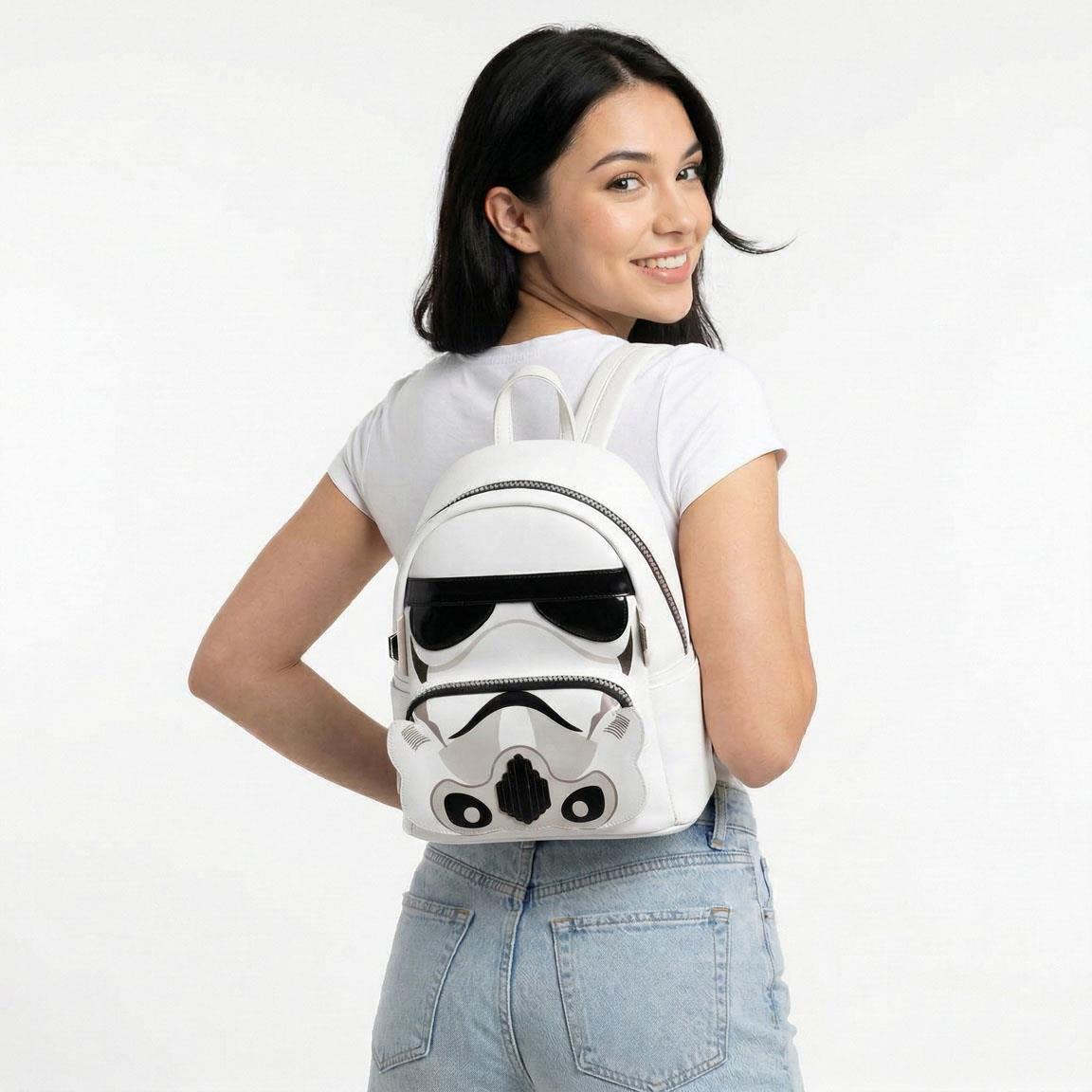 BACKPACK CASUAL FASHION FAUX-LEATHER STAR WARS DARTH VADER - Image 6