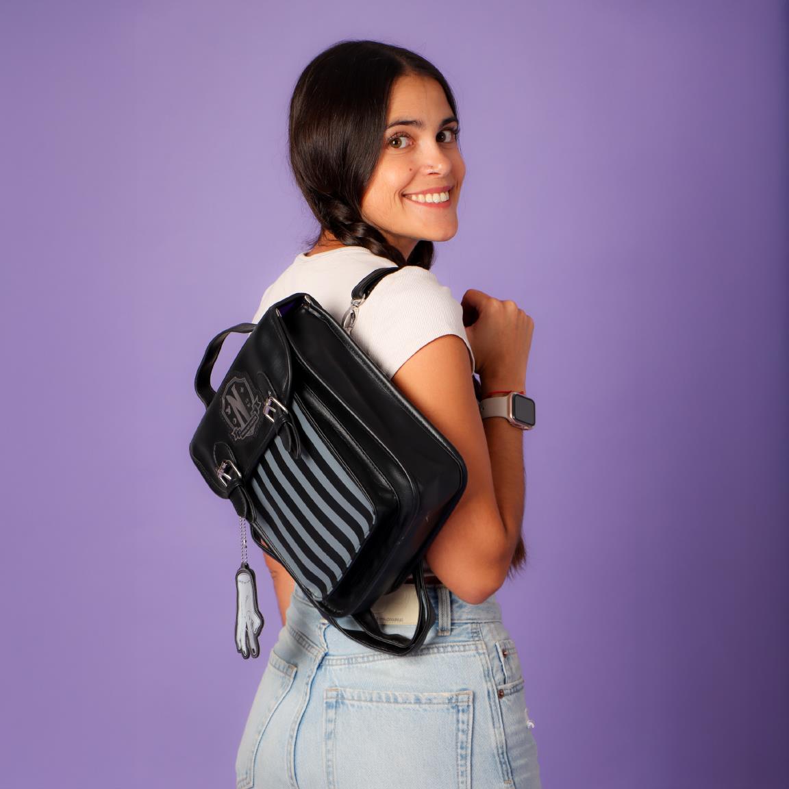 BACKPACK CASUAL FASHION FAUX-LEATHER WEDNESDAY - Image 4