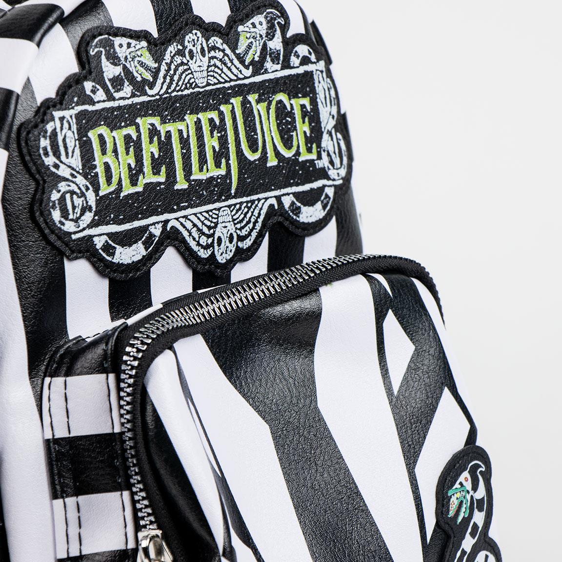 BACKPACK CASUAL FASHION FAUX-LEATHER BEETLEJUICE - Image 2
