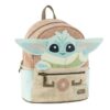 BACKPACK CASUAL FASHION FAUX-LEATHER THE MANDALORIAN GROGU