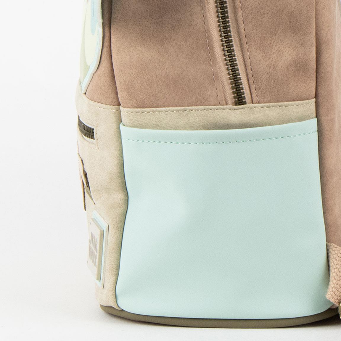 BACKPACK CASUAL FASHION FAUX-LEATHER THE MANDALORIAN GROGU - Image 4