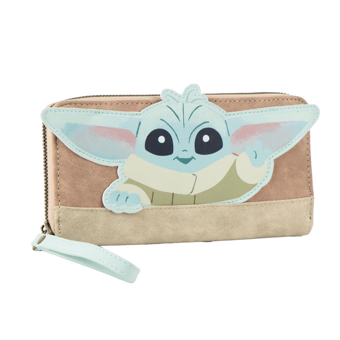 PORTFOLIO FAUX-LEATHER THE MANDALORIAN GROGU
