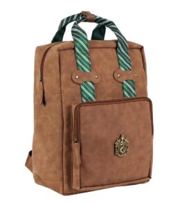 BACKPACK CASUAL FASHION FAUX-LEATHER HARRY POTTER SLYTHERIN