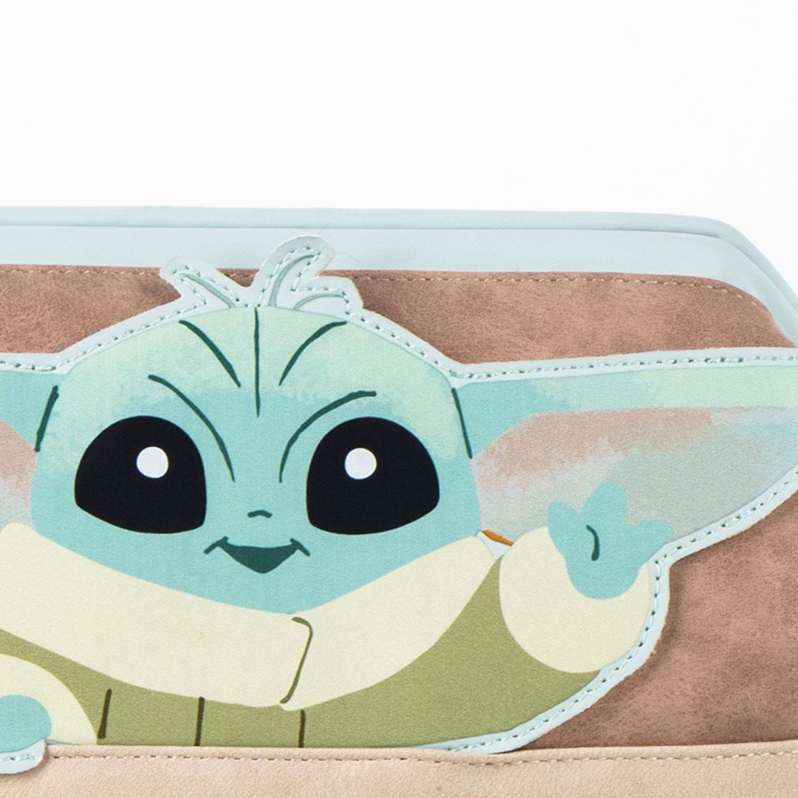 TOILETRY BAG TOILETBAG FAUX-LEATHER THE MANDALORIAN GROGU - Image 3