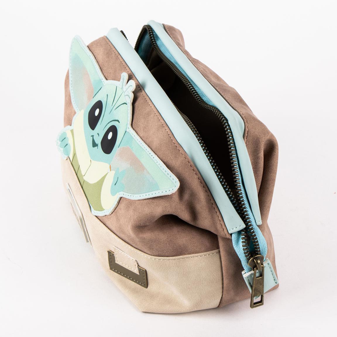 TOILETRY BAG TOILETBAG FAUX-LEATHER THE MANDALORIAN GROGU - Image 4