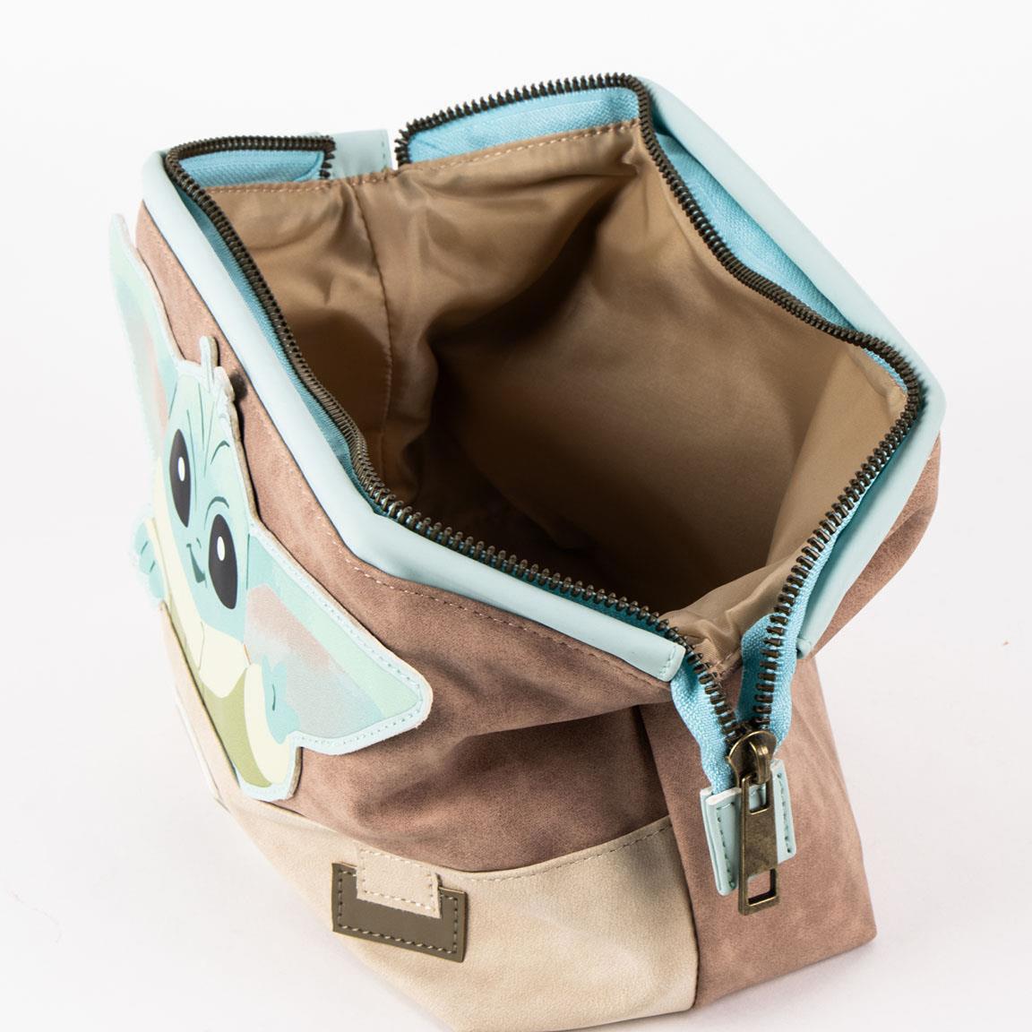 TOILETRY BAG TOILETBAG FAUX-LEATHER THE MANDALORIAN GROGU - Image 5