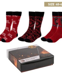 SOCKS PACK 3 PIECES HOUSE OF DRAGON