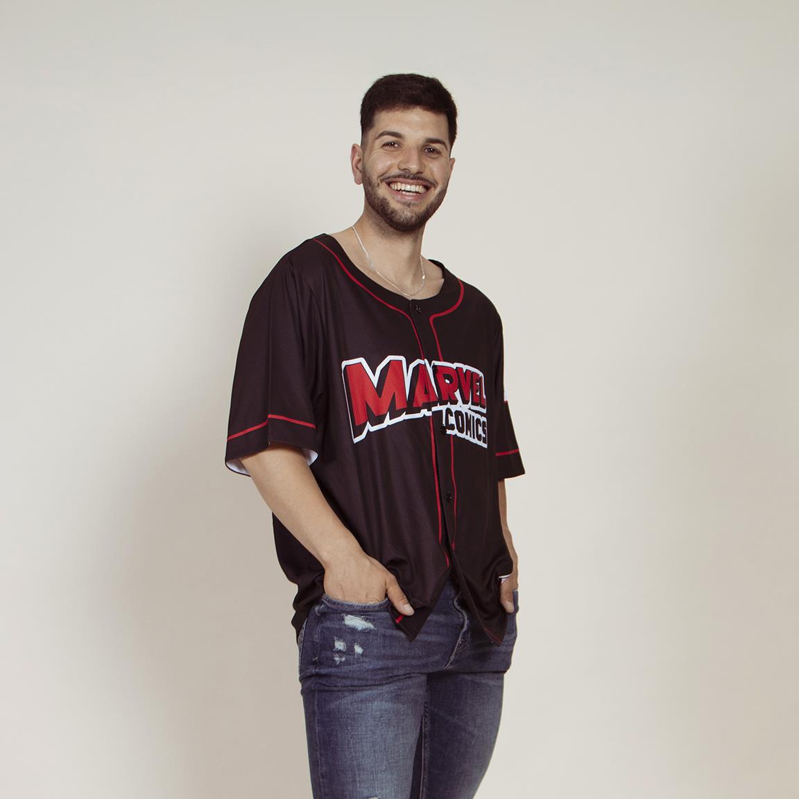 SHORT SHIRT BASEBALL MARVEL - Image 5