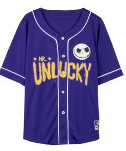 SHORT SHIRT BASEBALL NIGHTMARE BEFORE CHRISTMAS