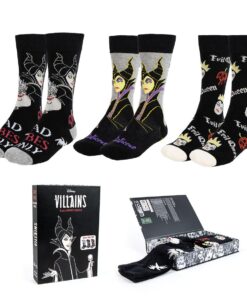 SOCKS PACK 3 PIECES DISNEY VILLANAS