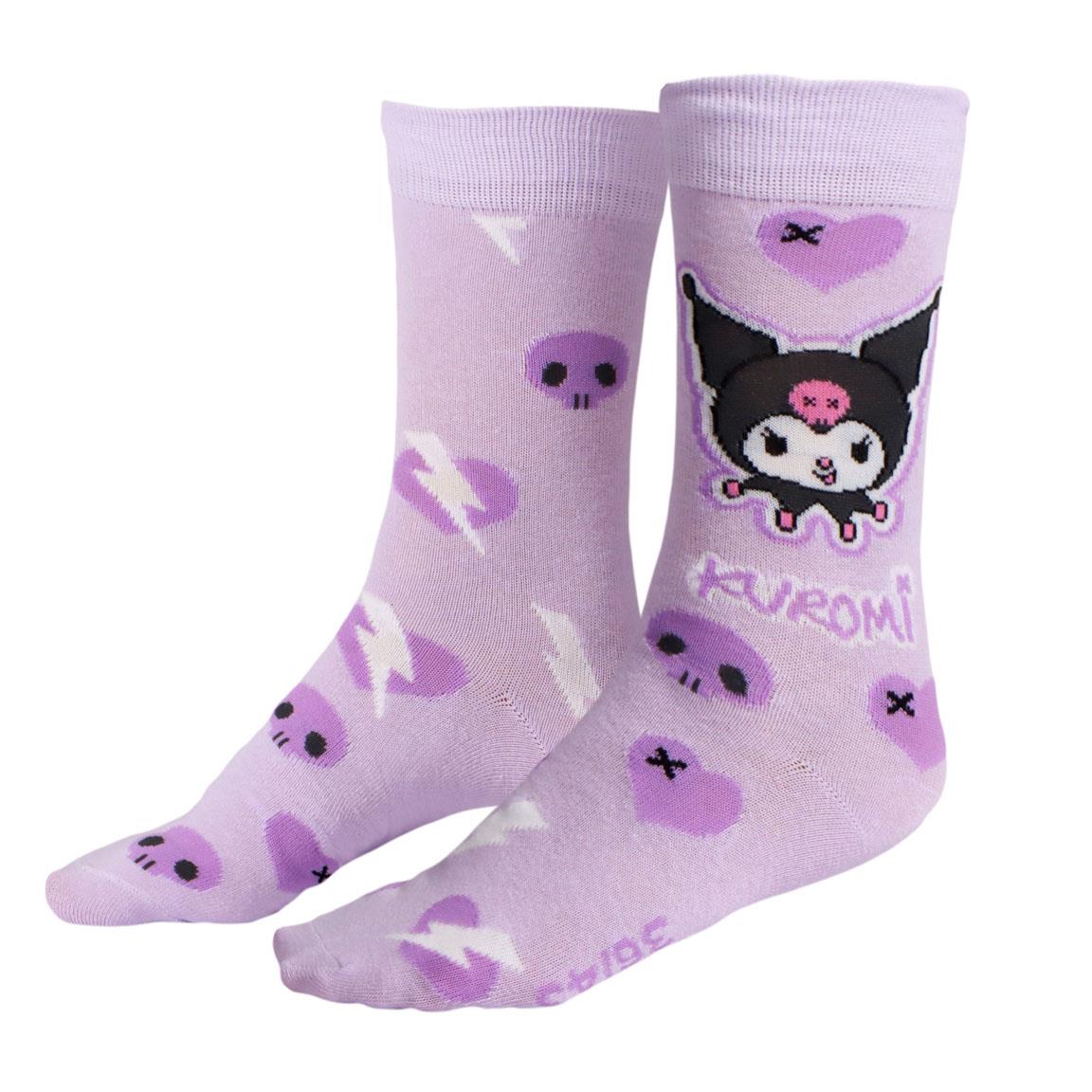 SOCKS HELLO KITTY KUROMI - Image 2