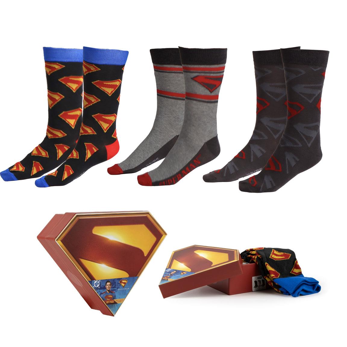 SOCKS PACK 3 PIECES SUPERMAN