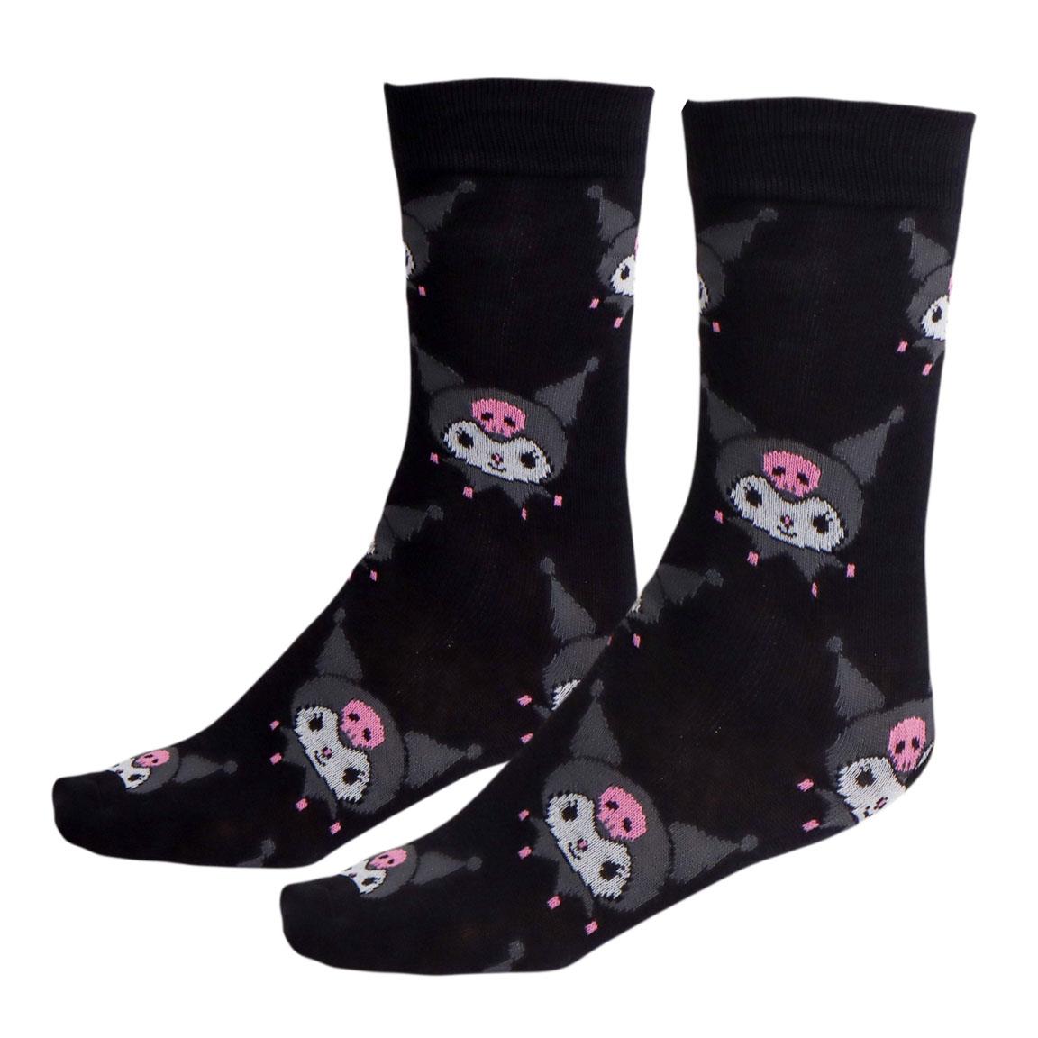 SOCKS PACK 3 PIECES HELLO KITTY KUROMI - Image 2