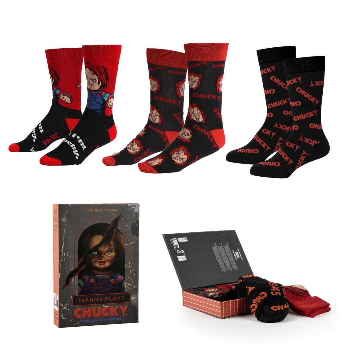 SOCKS PACK 3 PIECES CHUCKY