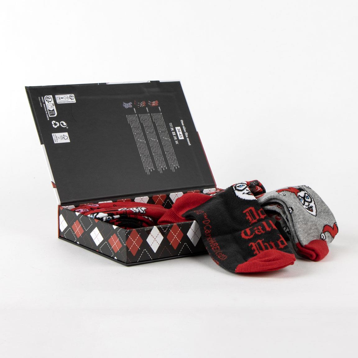 SOCKS PACK 3 PIECES HARLEY QUINN - Image 6