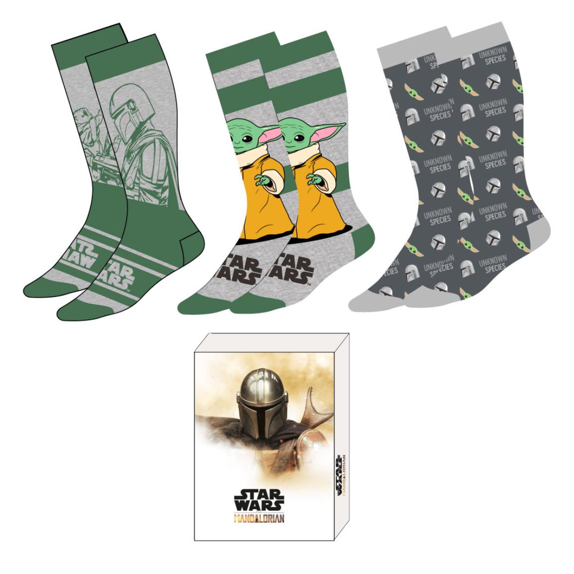 SOCKS PACK 3 PIECES THE MANDALORIAN