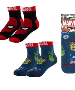 SOCKS PACK SHORT MARVEL