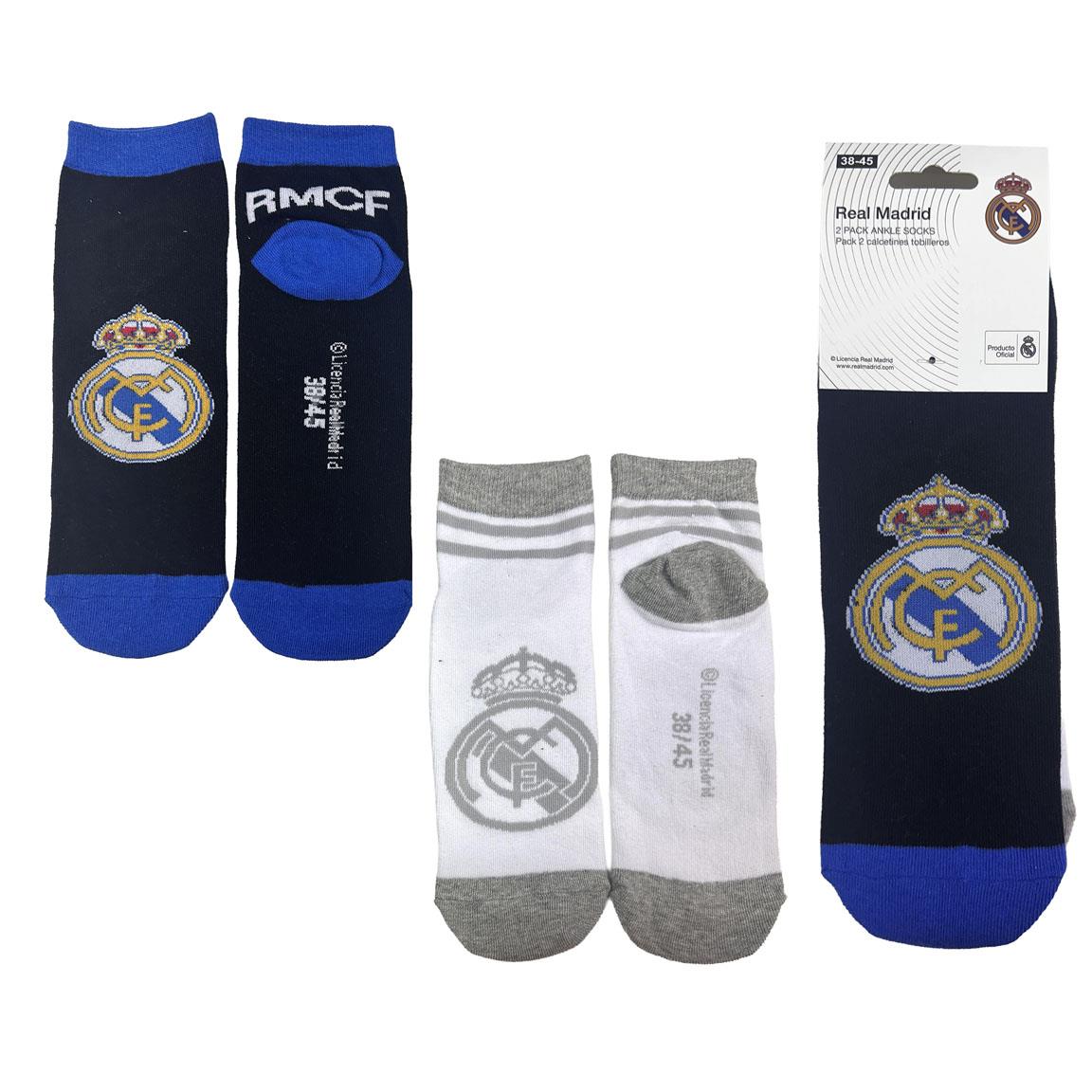 SOCKS PACK SHORT REAL MADRID