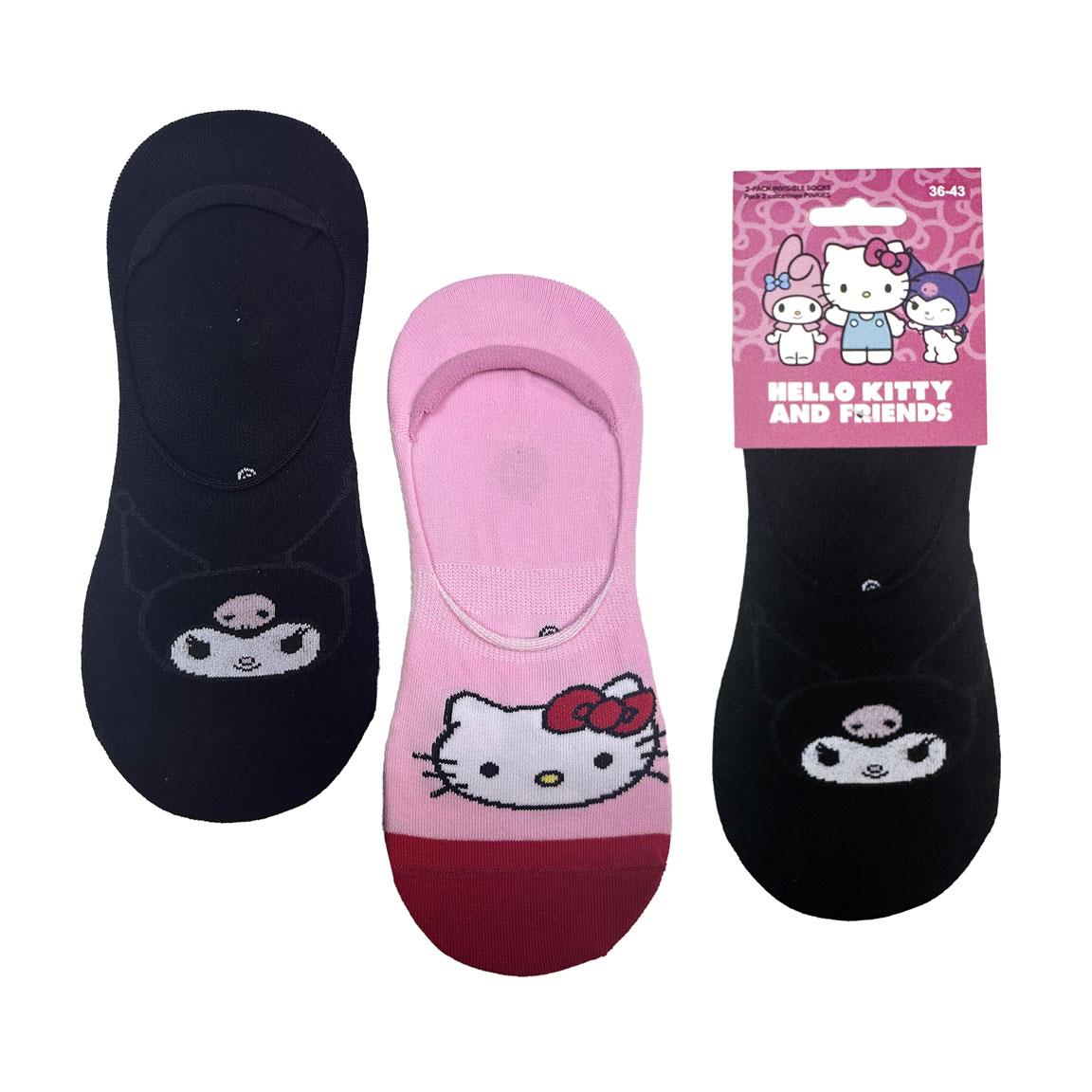 SOCKS PACK PINKIES HELLO KITTY