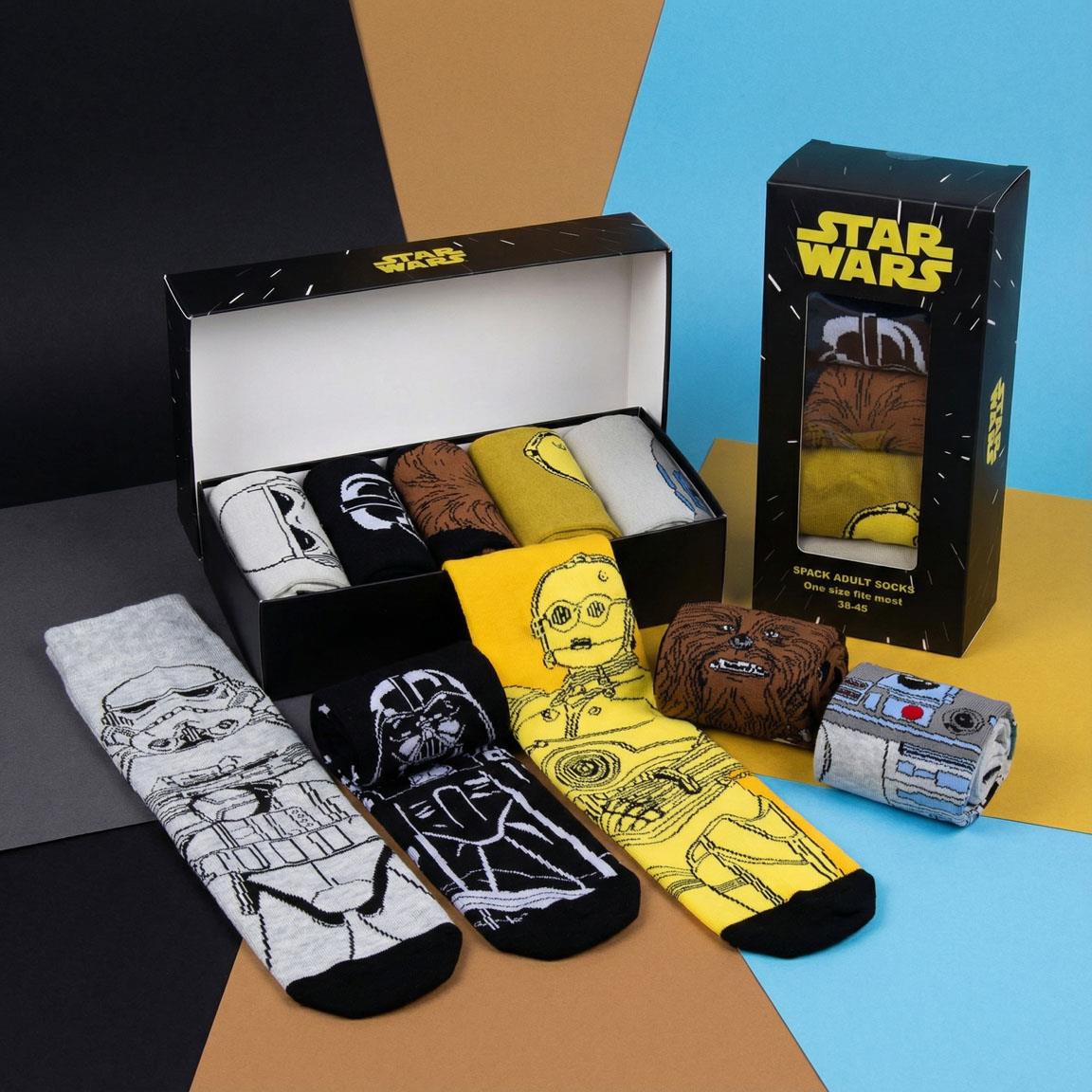 SOCKS PACK 5 PIECES STAR WARS - Image 3
