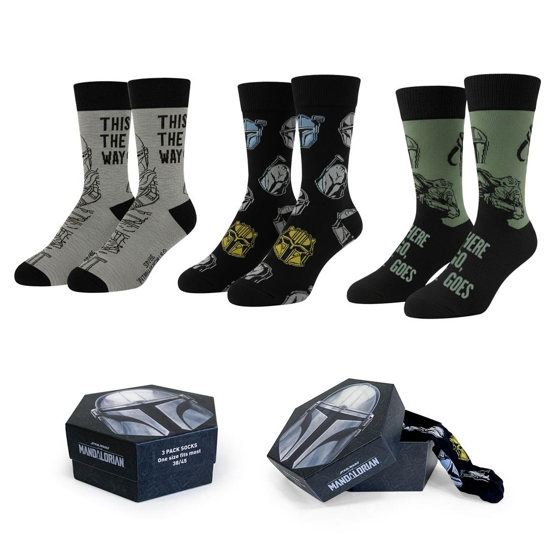 SOCKS PACK 3 PIECES THE MANDALORIAN