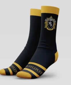 Socks Hufflepuff Black and Yellow