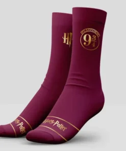 Socks Platform 9 3/4 Red